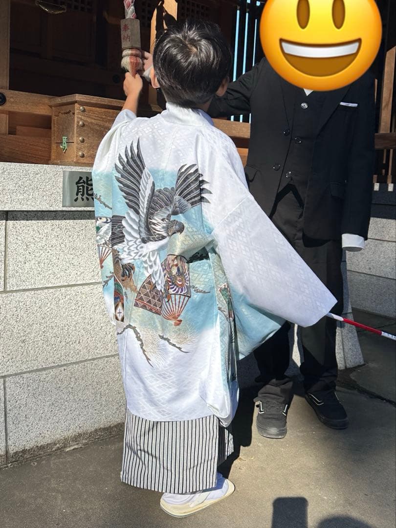 七五三　男の子　5歳　袴フルセット