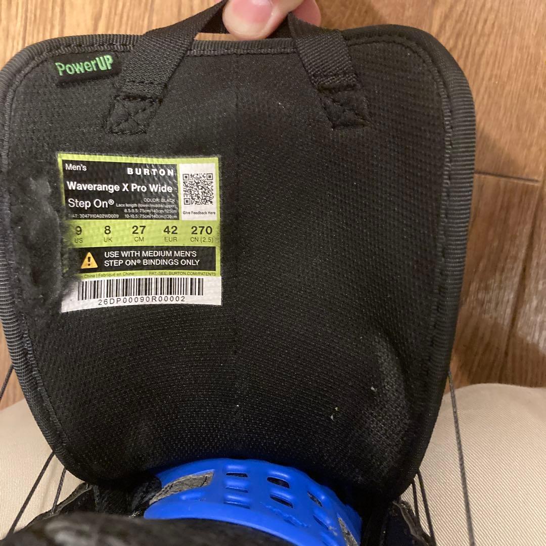 【游】バートン ステップオン ブーツ Waverange X Pro