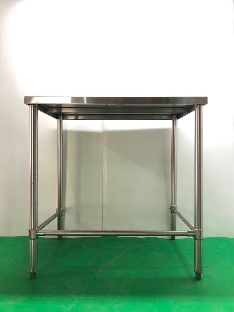 ☆地域限定送料無料☆工場整備品☆作業台　幅850 ステンレス　三方枠