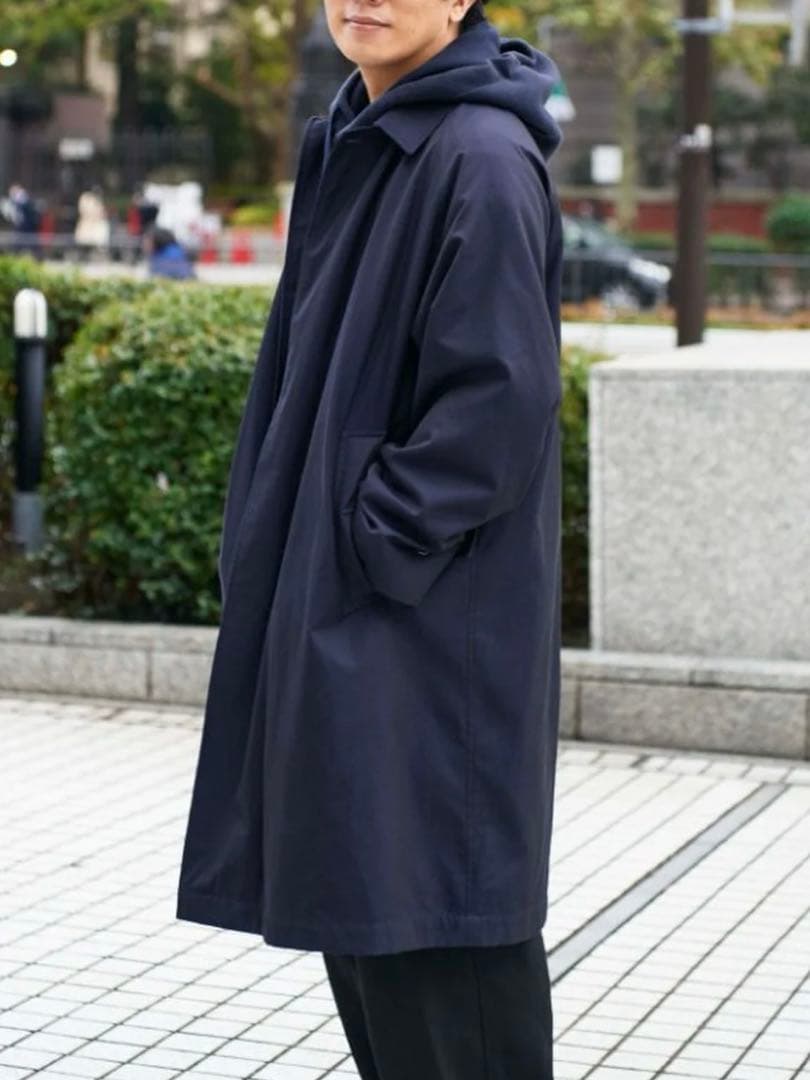 ジャケット・アウター ANATOMICA SINGLE RAGLAN COAT 1 NAVY(52)