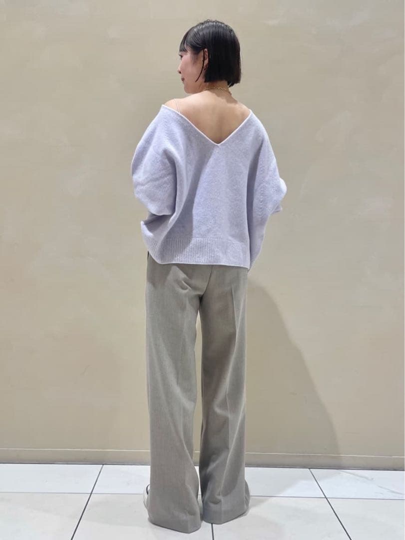 みい美品Plage 2WAY ラグラン Back V プルオーバー