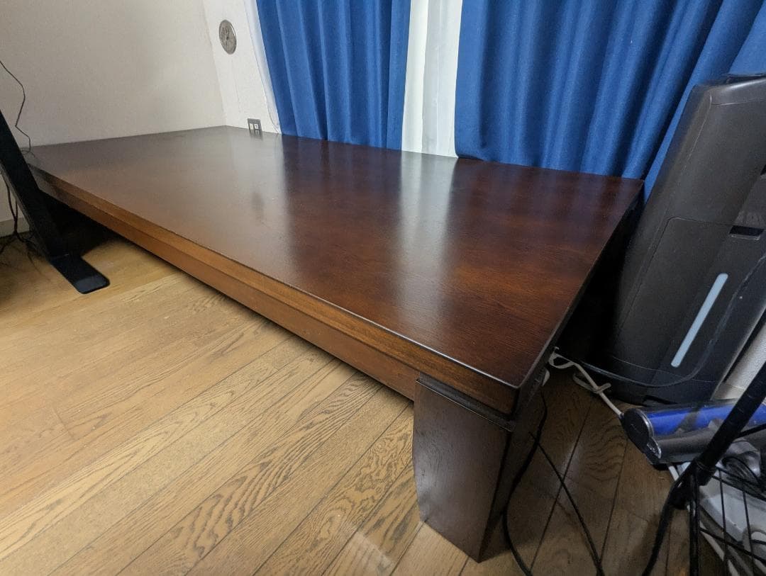 【美品】130000→48000円 大型こたつテーブル210×100cm 日本製