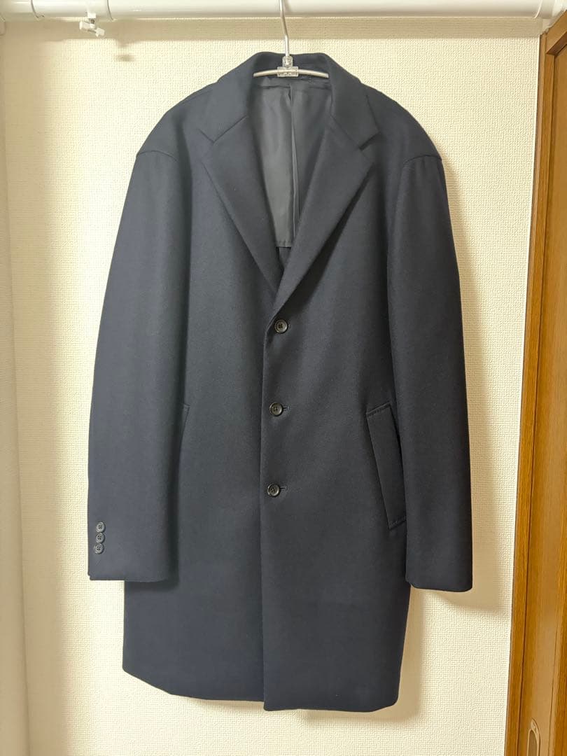 【最終値下げ】UNITED ARROWS / チェスターコート (ネイビー/M)