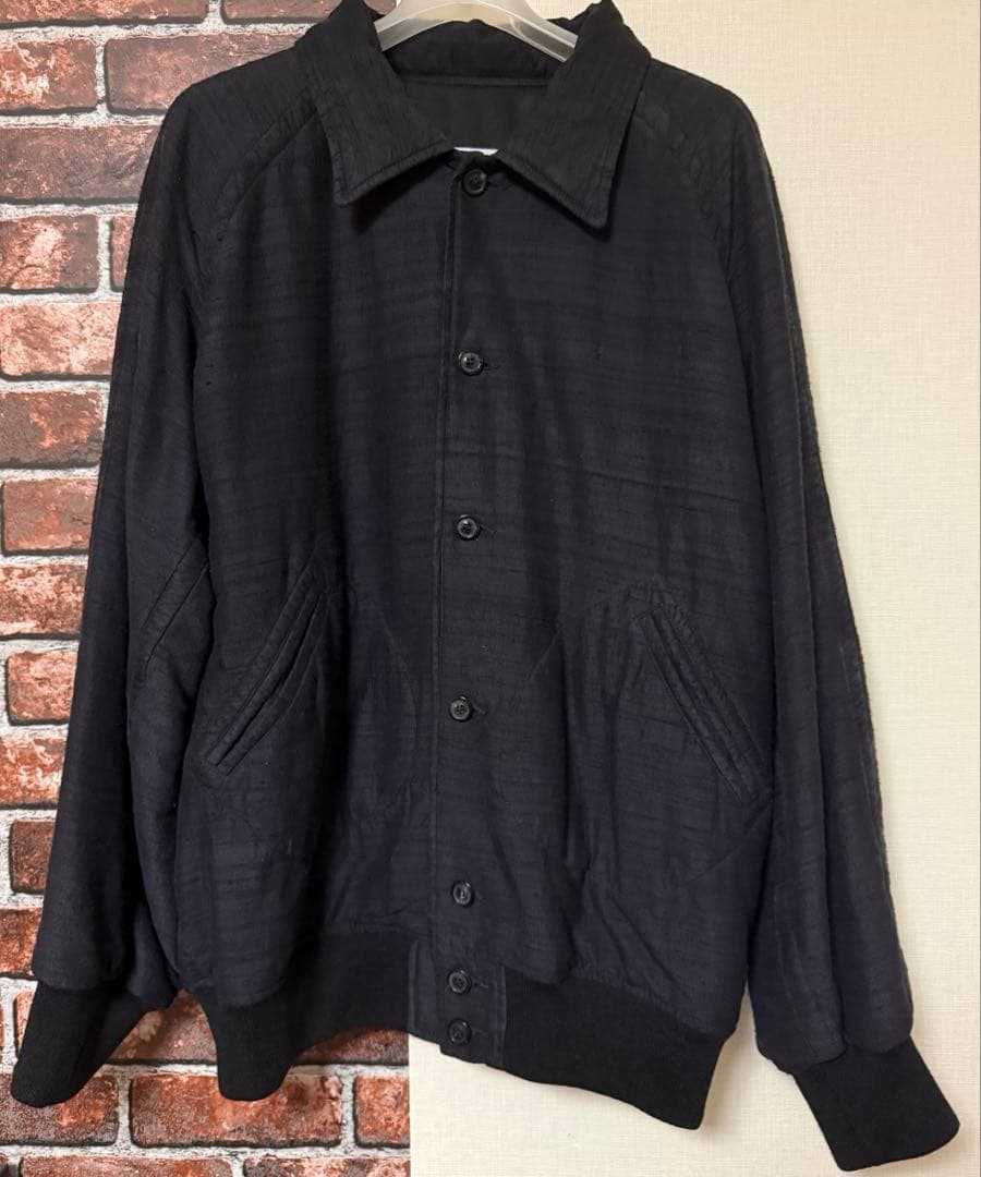 maison margiela 23ss デュピオンシルク　ボンバージャケット