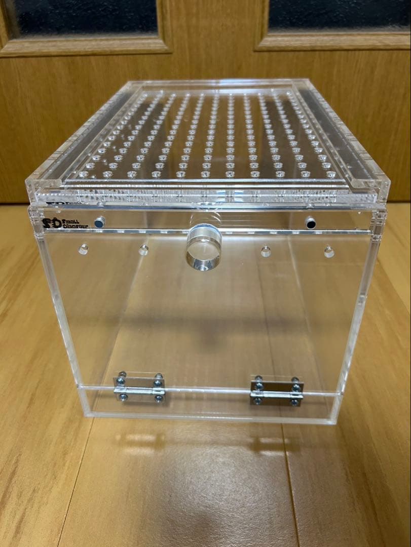 アクリル飼育ケージ 通気孔付き 3個セット