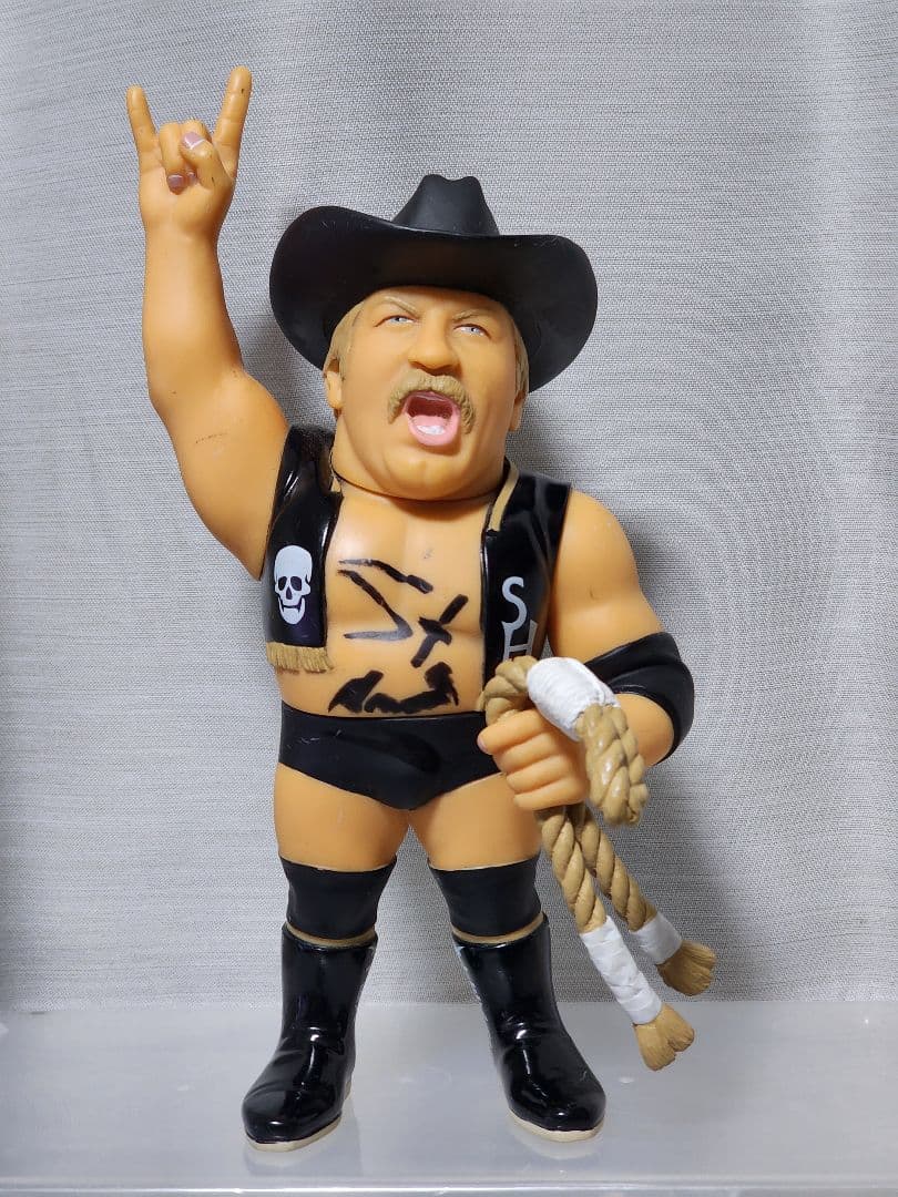 スタン・ハンセン直筆サイン入りフィギュア