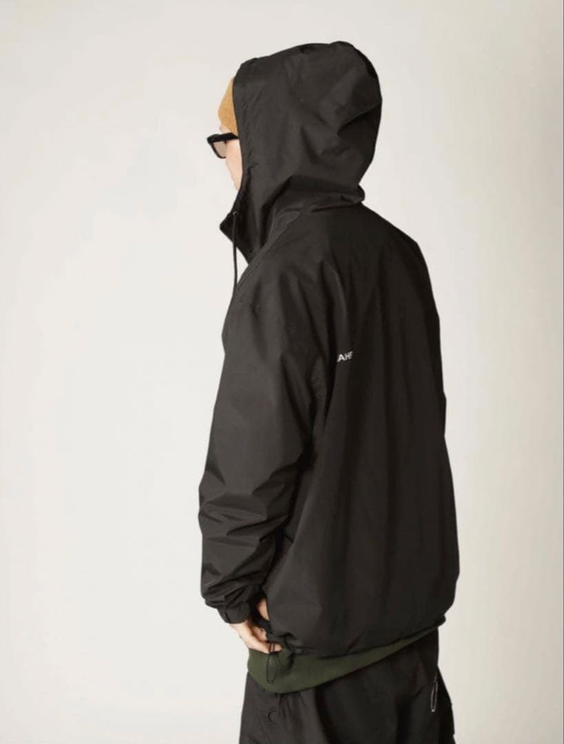 MAHF ブラック フード付きジャケット