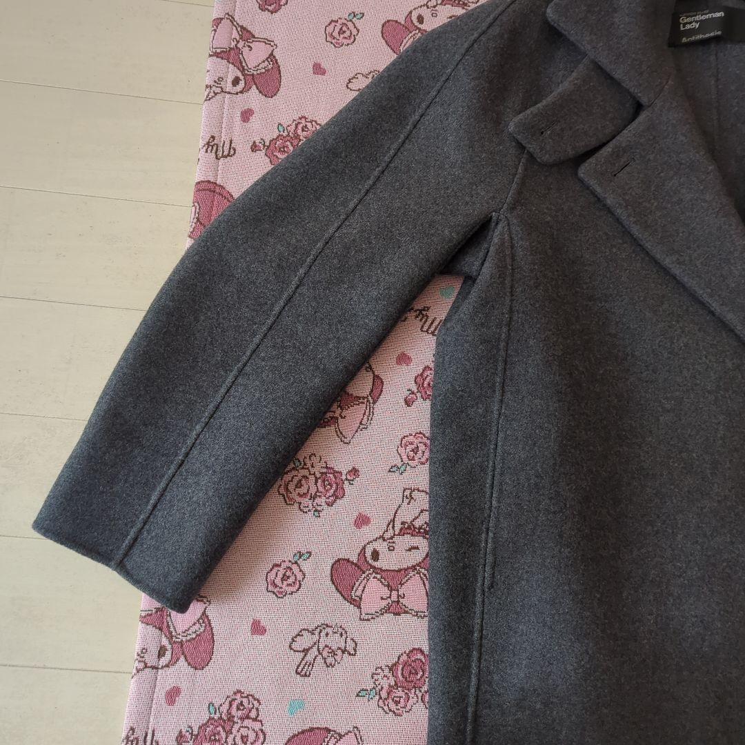 大特価‼　スーペリアランロングコート　チャコールグレー