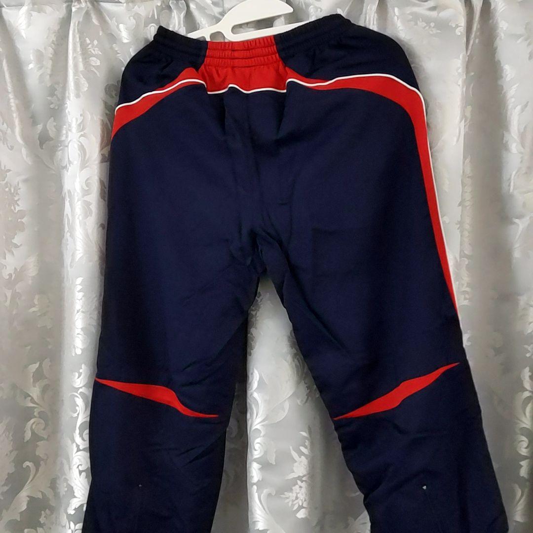 【フォロー割10%オフ】UMBRO ピステ上下 ネイビー/レッド(中綿あったか)