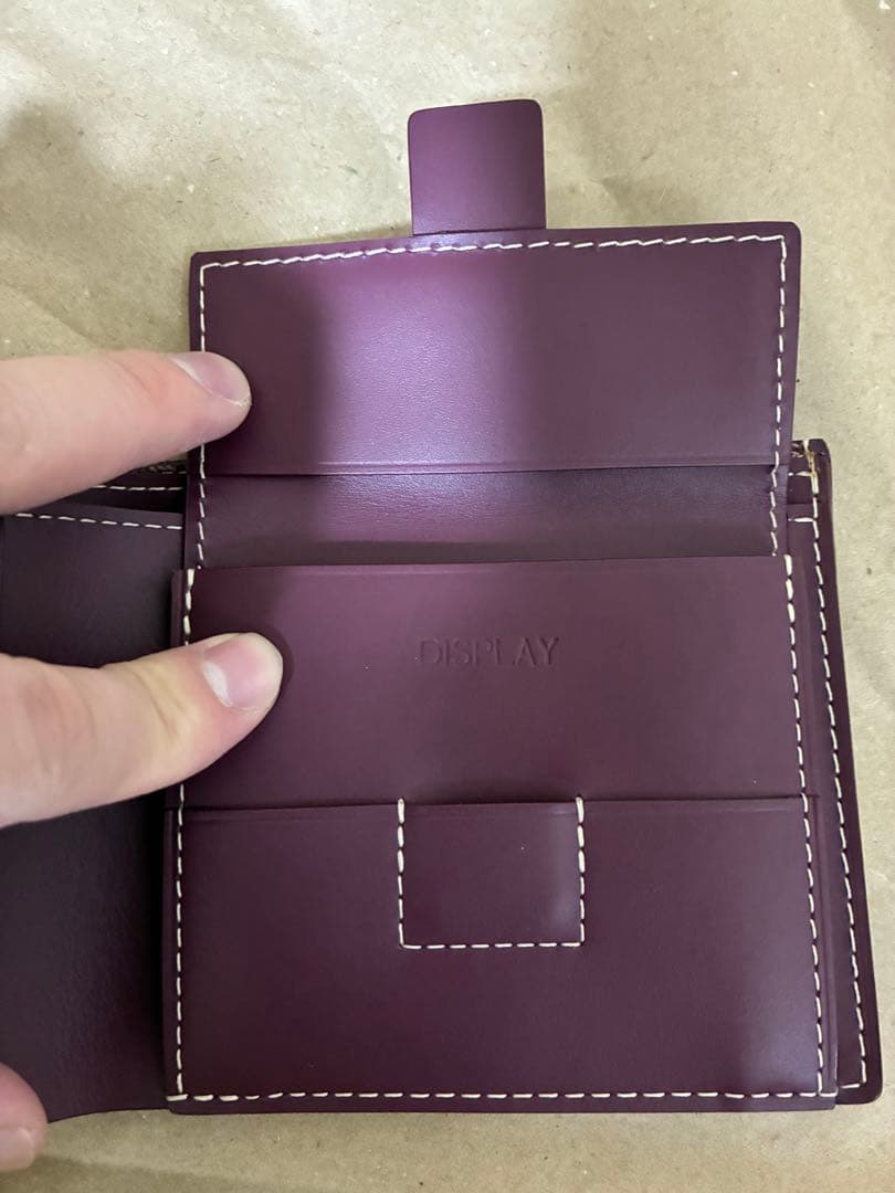 【極美品】ゴヤール　ヴィクトワール　二つ折り財布　激レア　ディスプレイ品