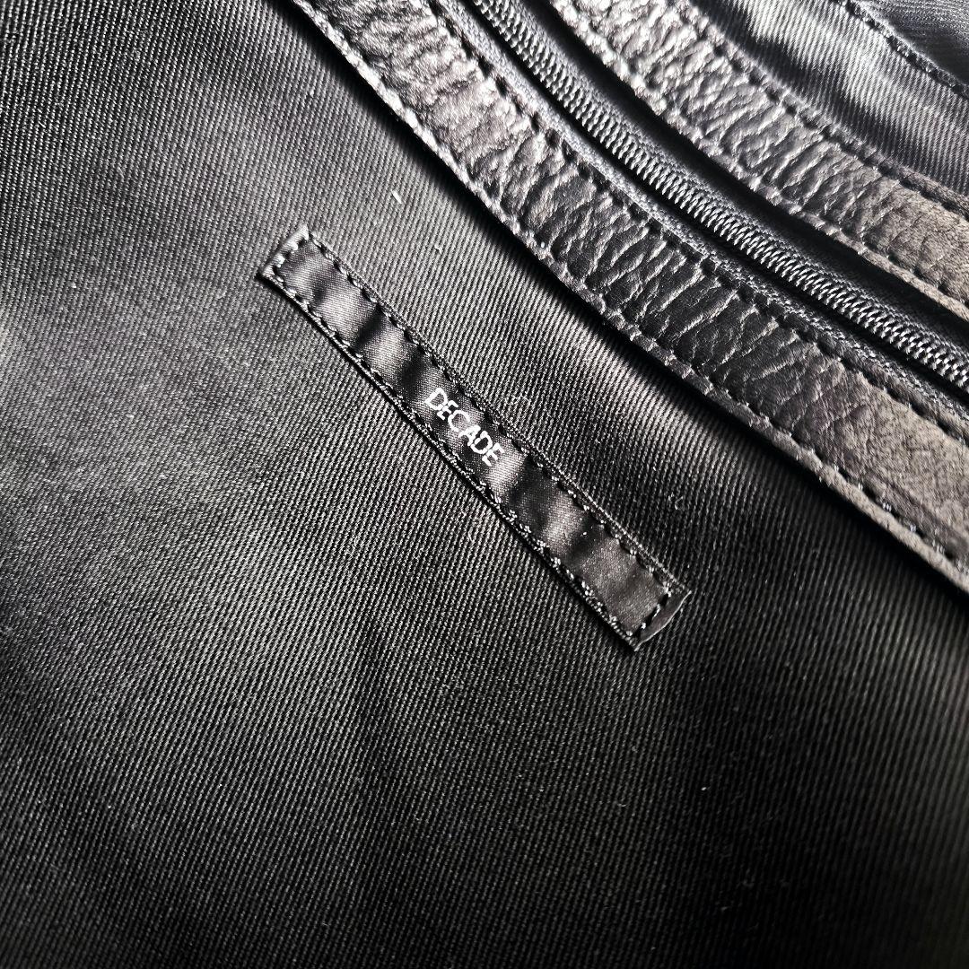 【焼きそば様】DECADE ディケイド 本革 レザー トートバッグ A4収納可