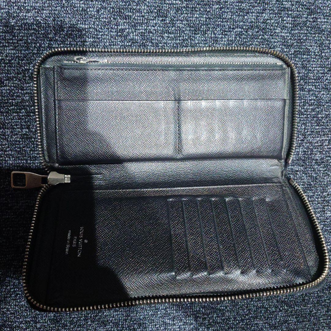 ルイヴィトン　ダミエ グラフィット ジッピーウォレット ヴェルティカル