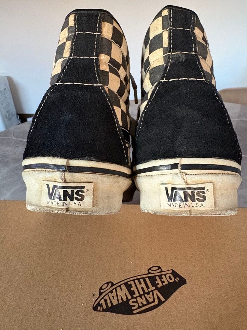 VANS SK8-HIハイカットスニーカー maid in USA