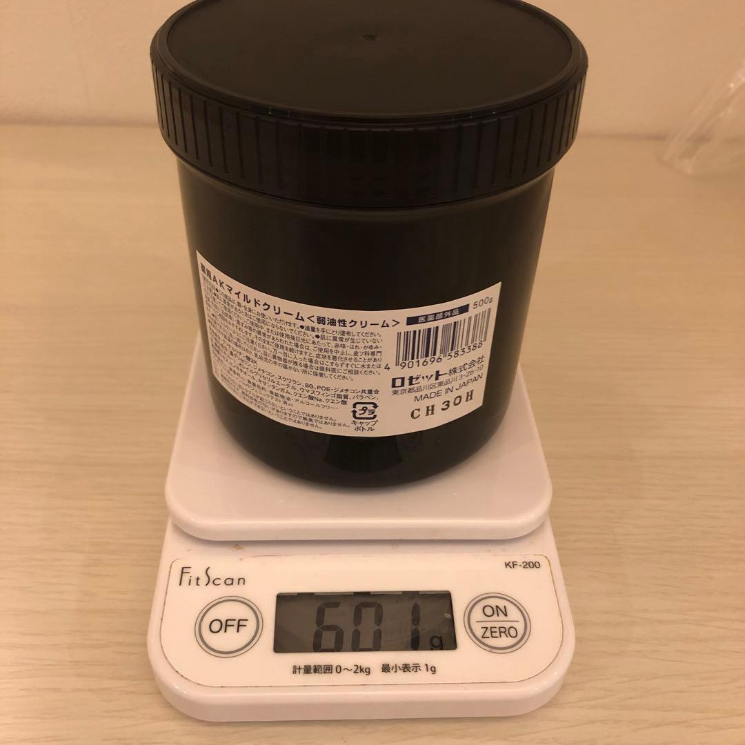 【新品未使用】ロゼット AKマイルドクリーム 医薬部外品 500g 弱油性