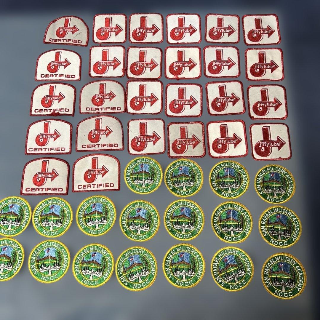 jiffy lube ビンテージワッペン　ワッペン　44枚まとめ売り　軍物