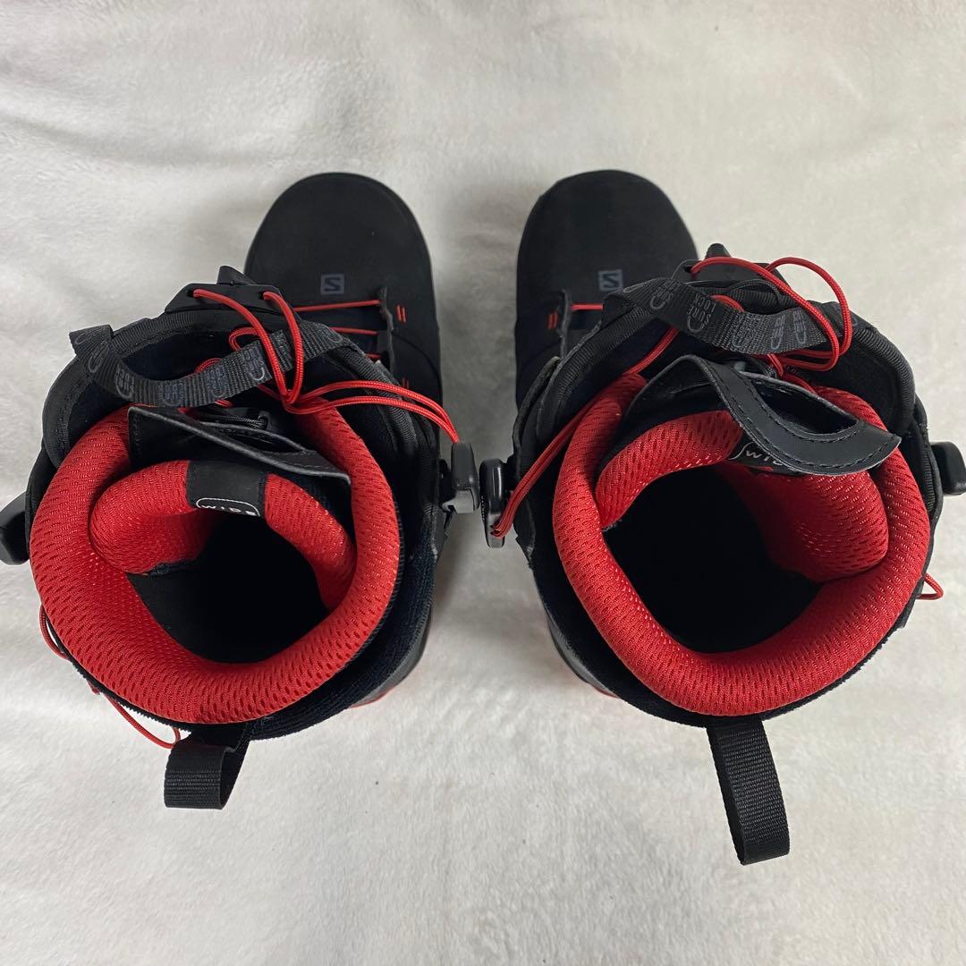 【美品】SALOMON DIALOGUE WIDE 26.5 スノボブーツ　黒