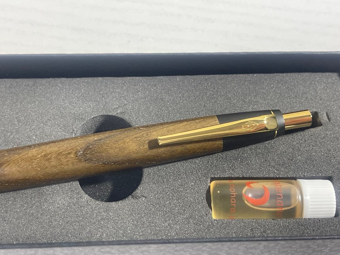 野原工芸 神代欅 ボールペン スタンダード ゴールド《匿名配送》