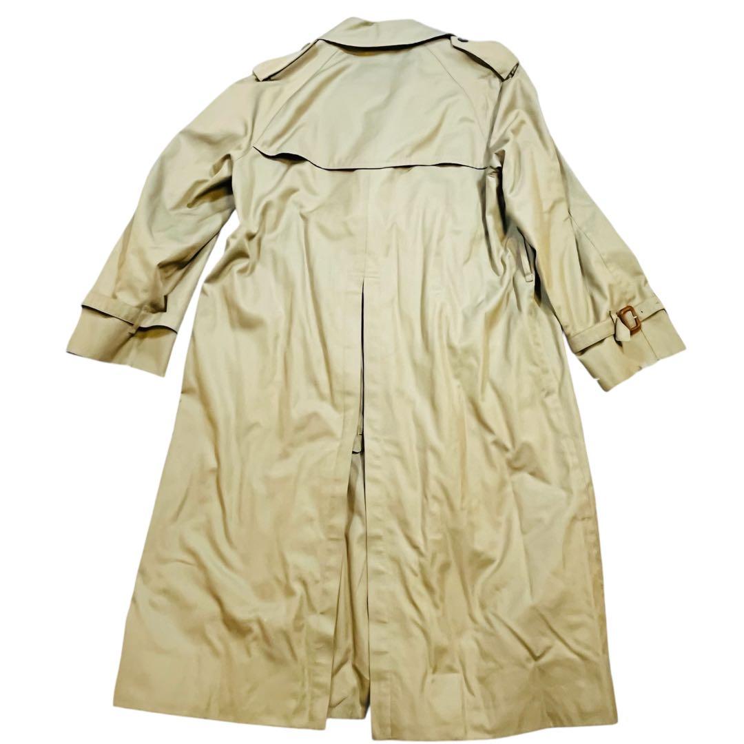 【美品】バーバリー トレンチコート ベージュ 170 ビンテージ ノバチェック