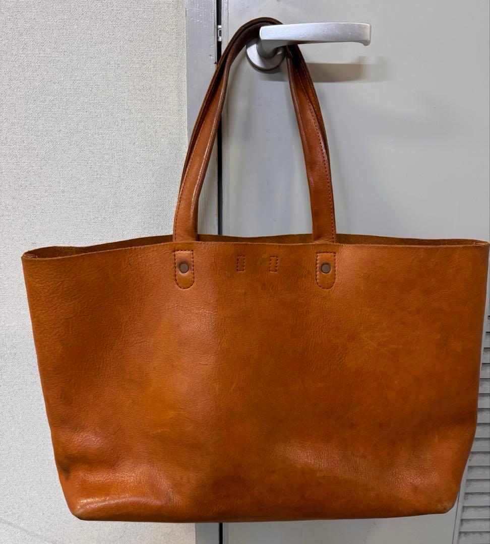 SLOW × BEAMS 別注レザートートバッグ