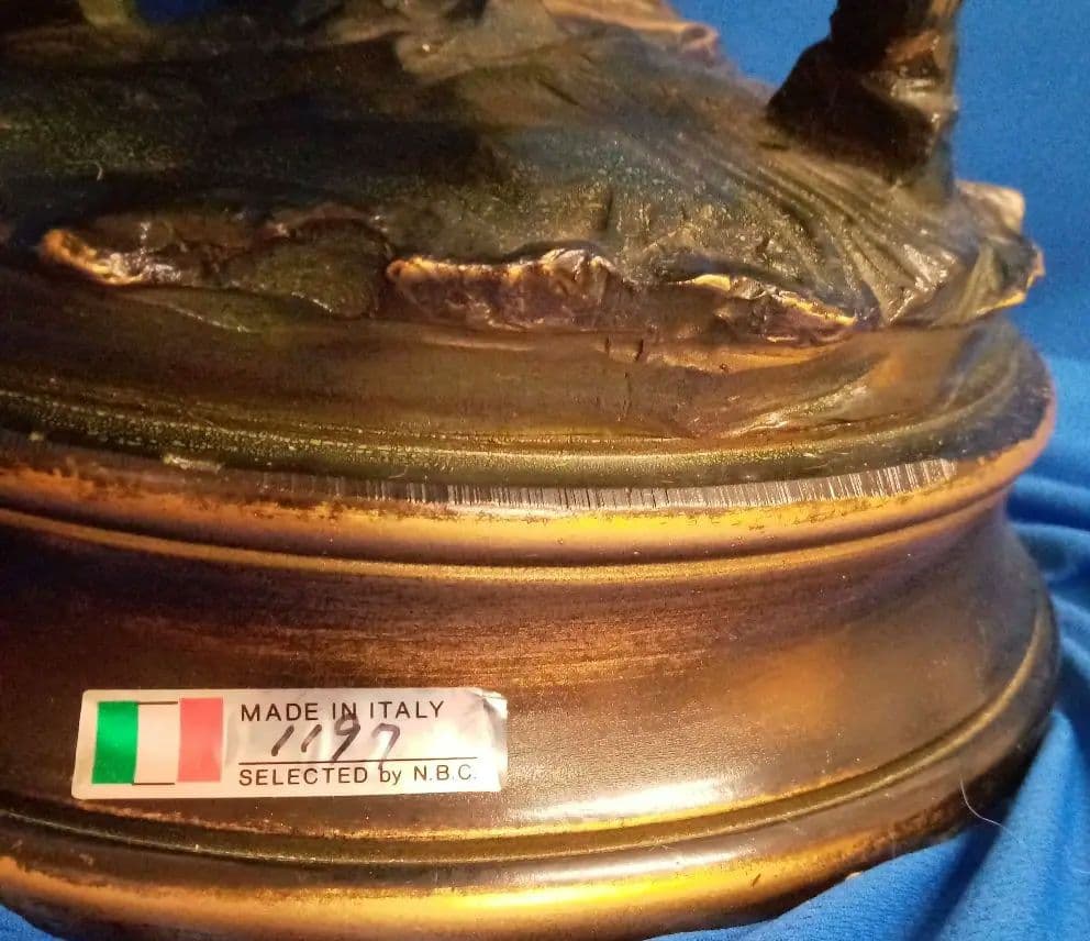 馬の置物　ブロンズ像　銅製　イタリア製　重量5.1kg
