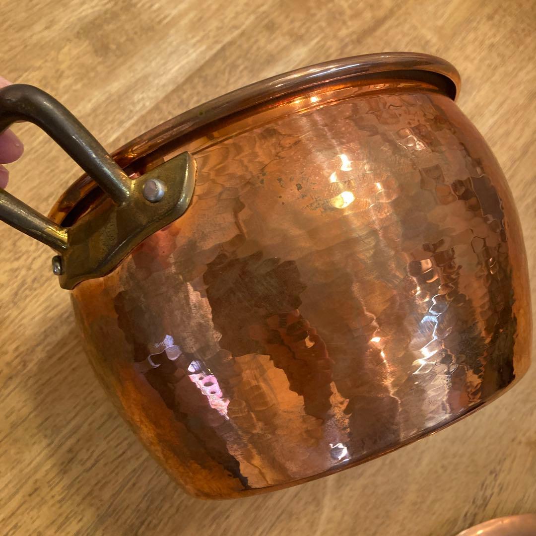 貴重品　ruffoni ルフォーニ　銅鍋　　イタリア製　どんぐりノブ