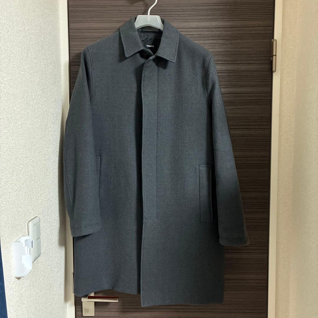 Theory ／DIN DOUBLE FLANNEL ステンカラーコート