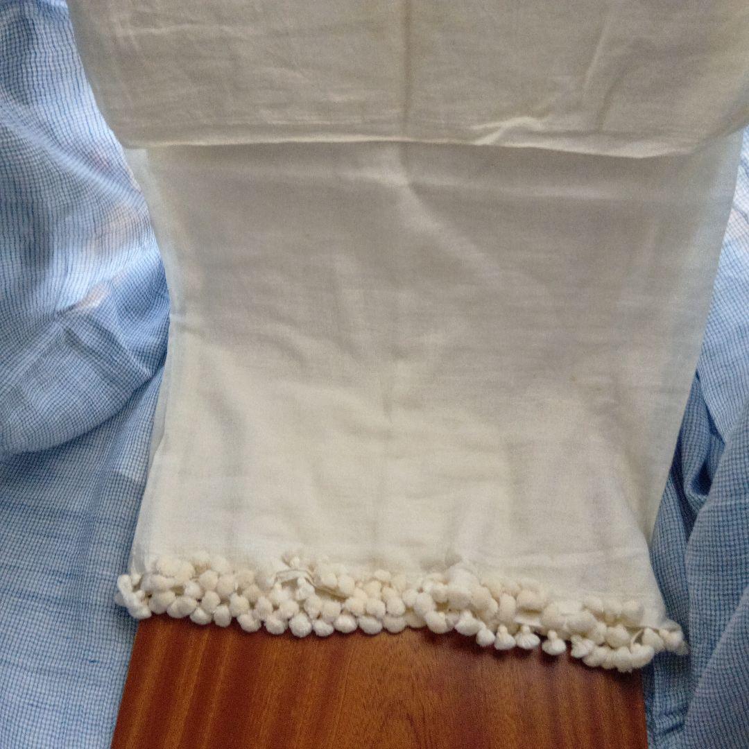 ドーサdosa tassel タッセル付き巻スカート カディコットン