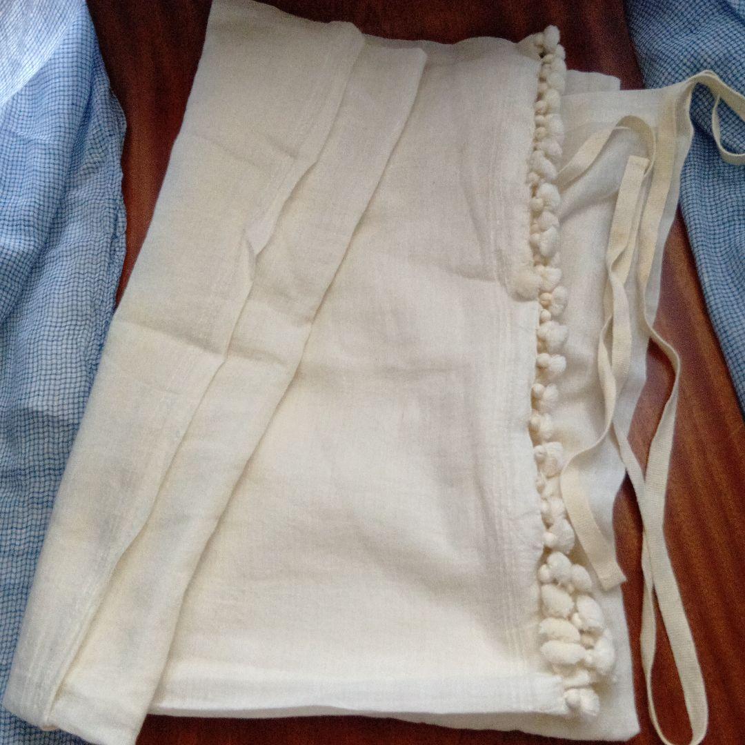 ドーサdosa tassel タッセル付き巻スカート カディコットン