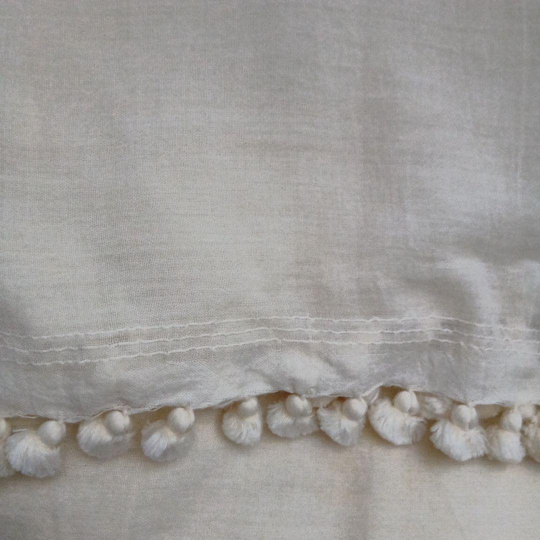 ドーサdosa tassel タッセル付き巻スカート カディコットン