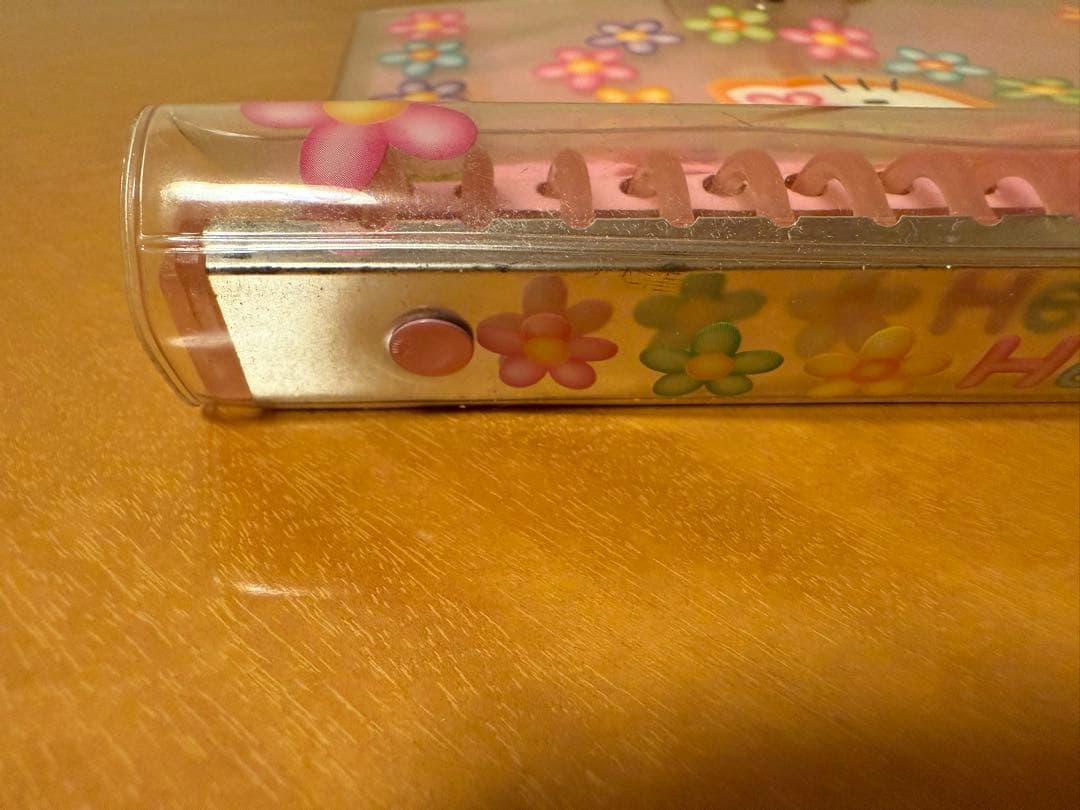 ★レア ハローキティ カオハナ リングファイルA5　平成レトロ★未使用