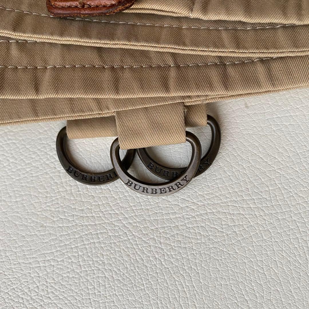 美品 バーバリーロンドン トレンチコート ライナー ハニー ノバチェック