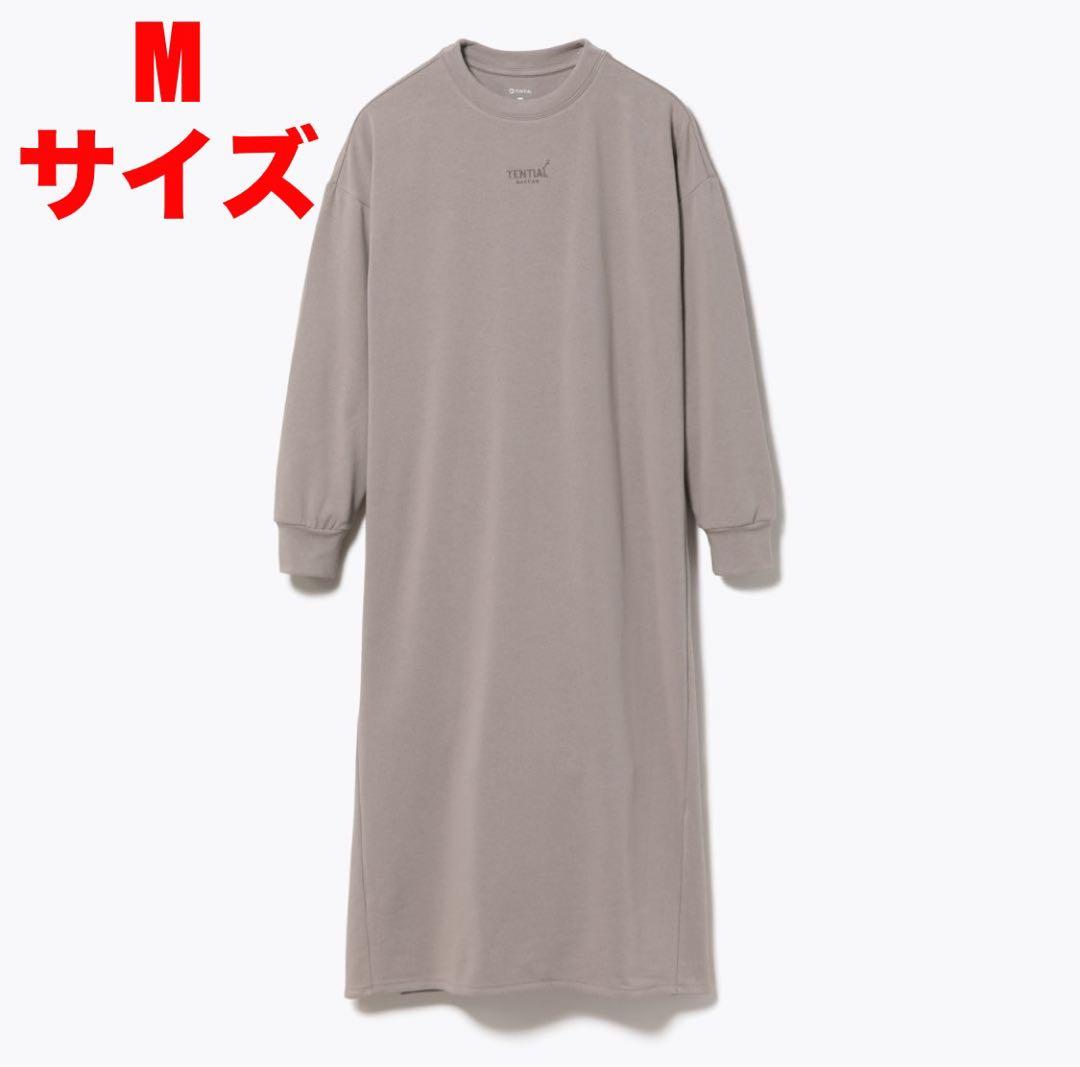 BAKUNE ブラウン パジャマ Mサイズ チュニック ワンピースタイプ