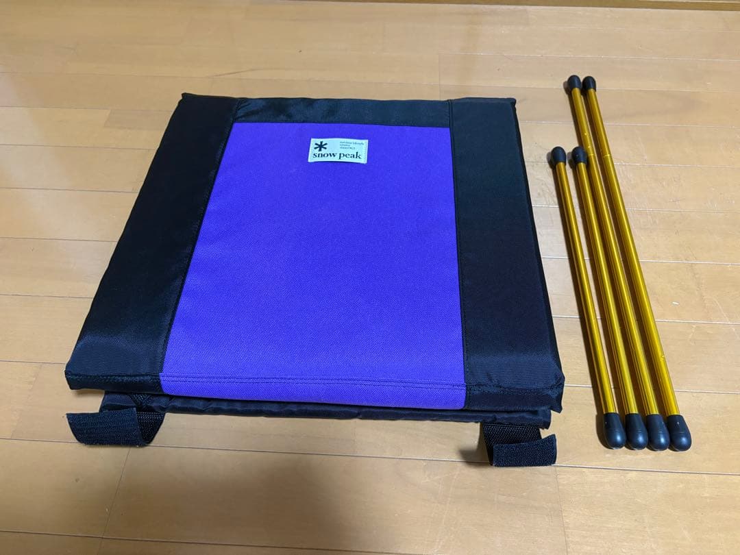 2脚セット　スノーピーク　ロールアップチェア　廃盤品