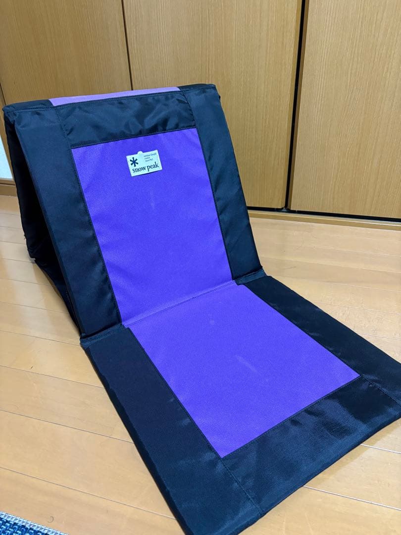 2脚セット　スノーピーク　ロールアップチェア　廃盤品