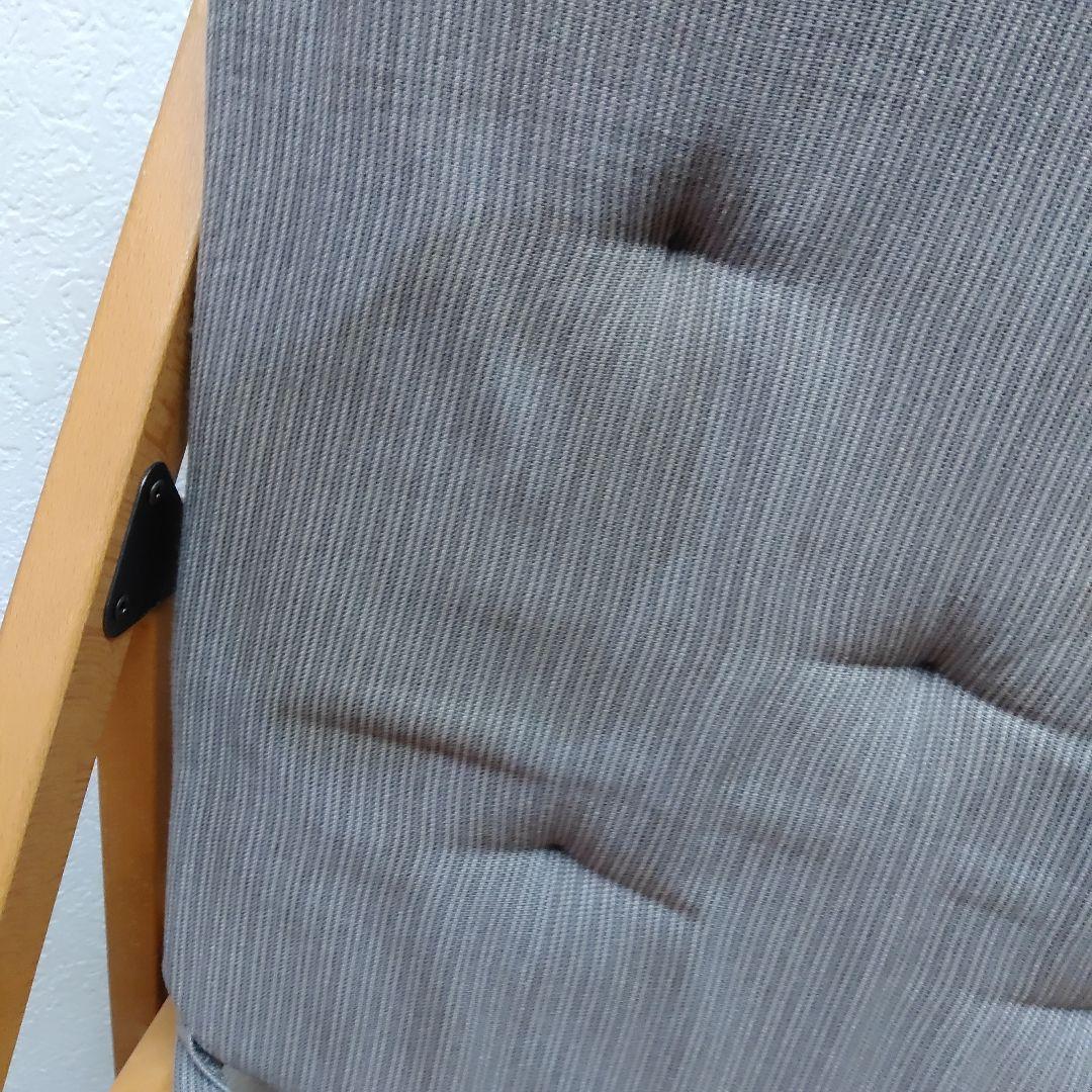 クッション付き　2脚　IKEA　TERJE　FRÖSVI　木製折りたたみチェア