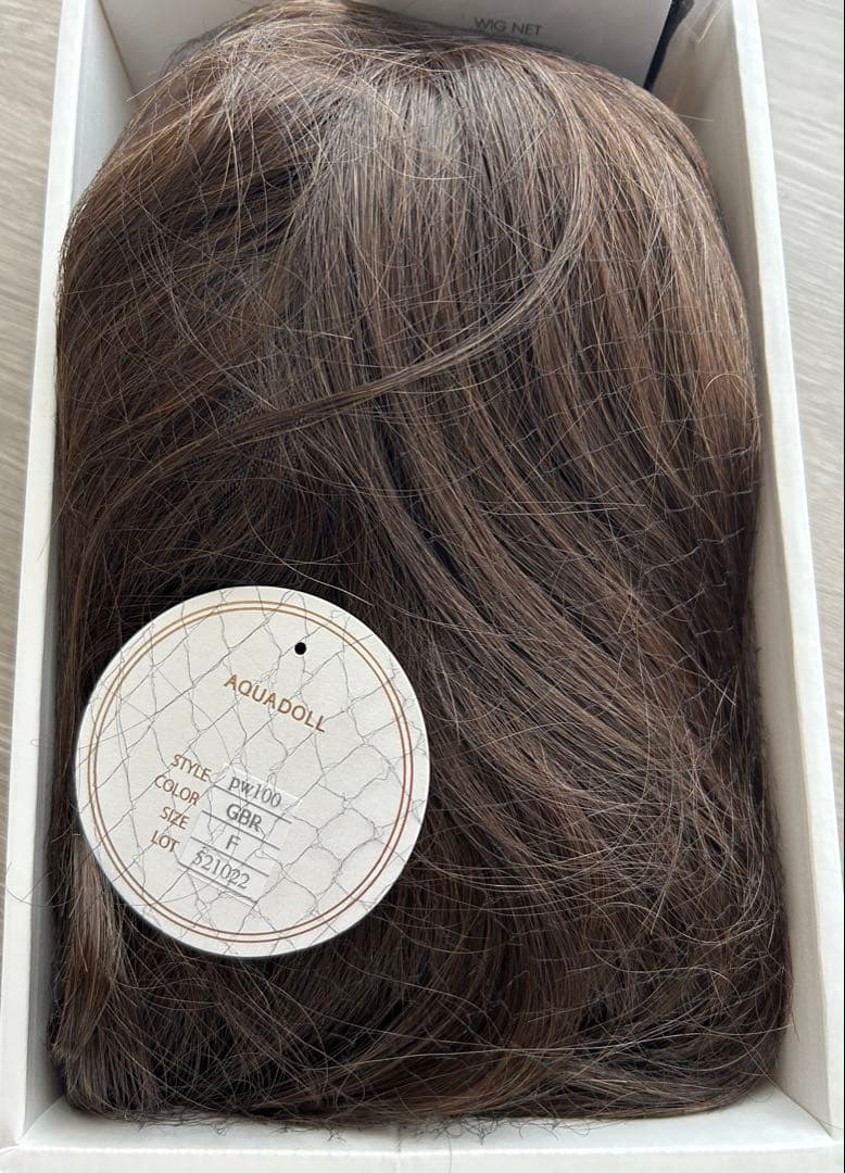 AQUADOLL VENUS M.wig認定ウィッグ　医療用　ジンジャーブラウン