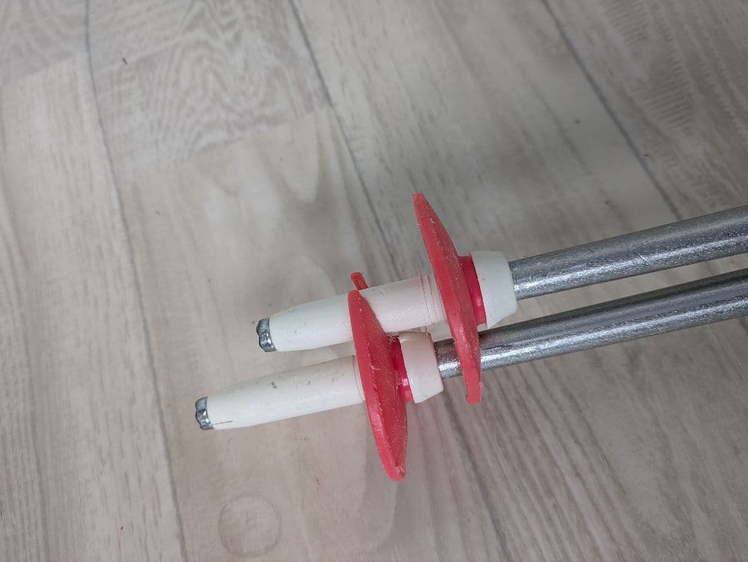 ジュニアスキー　KAZAMA スキー板 ✕ 靴 ✕　ストック　３点セット ピンク