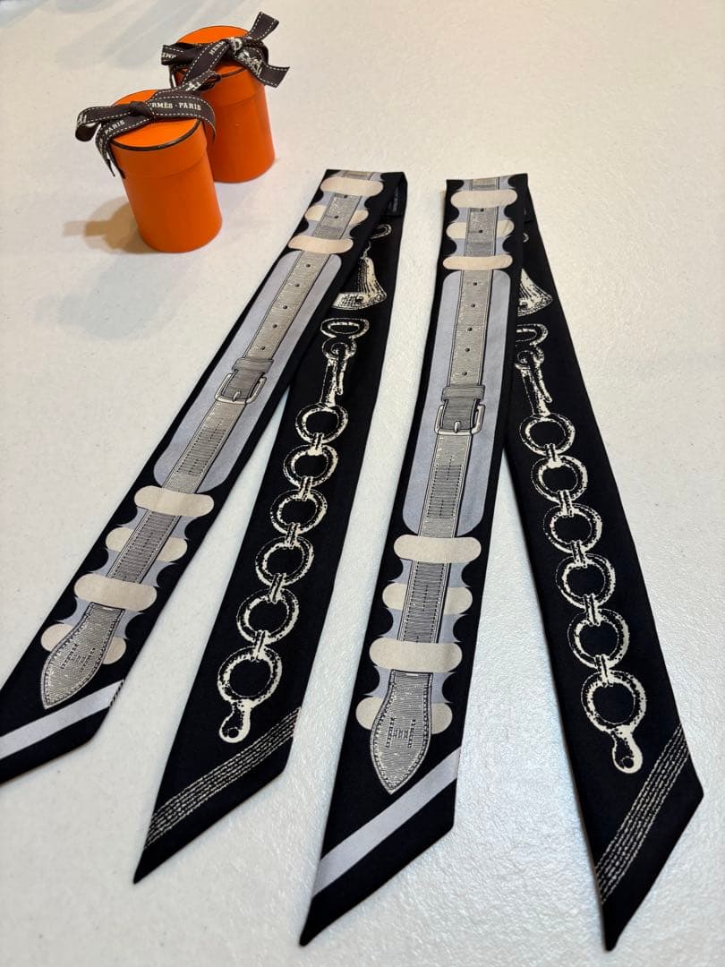 エルメス　ツイリー2本セット