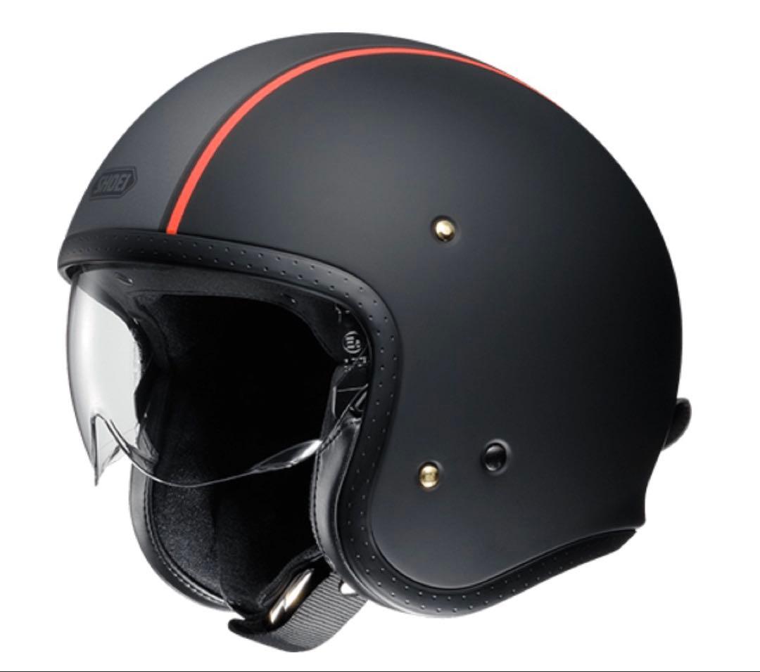 SHOEI J•O キャブレター マットブラック／オレンジ Sサイズ