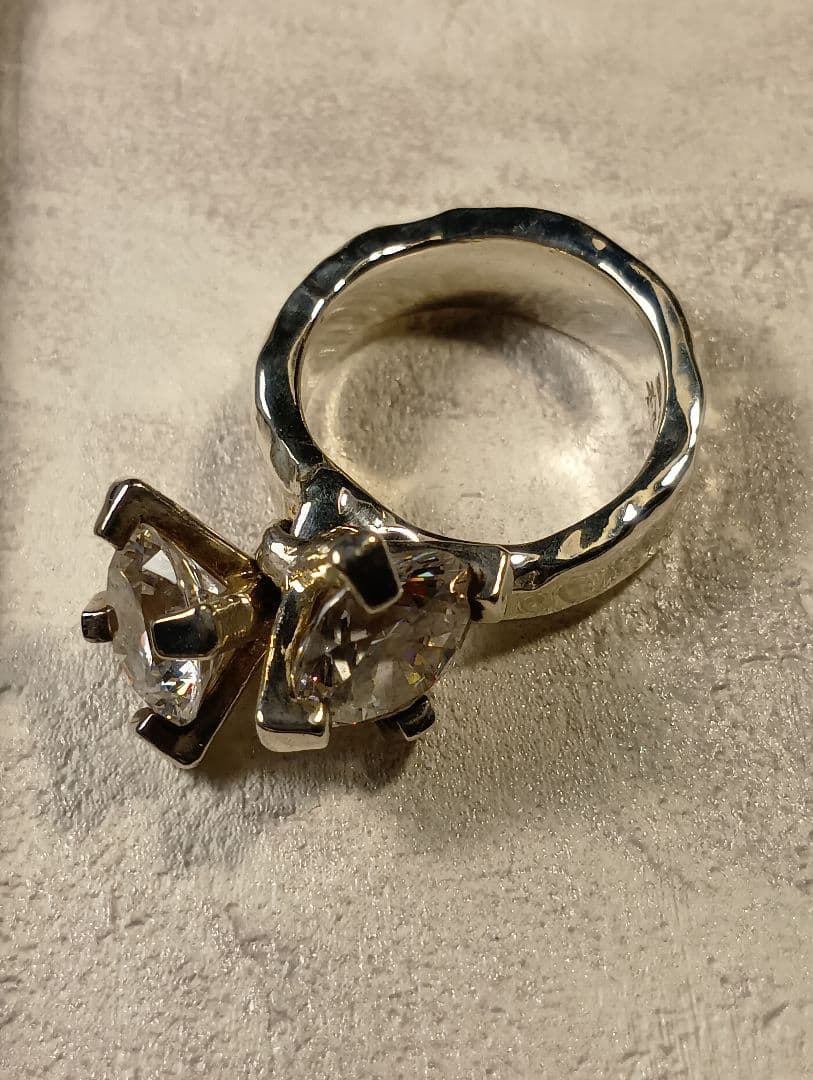 e.m シルバーリング17号大きめ