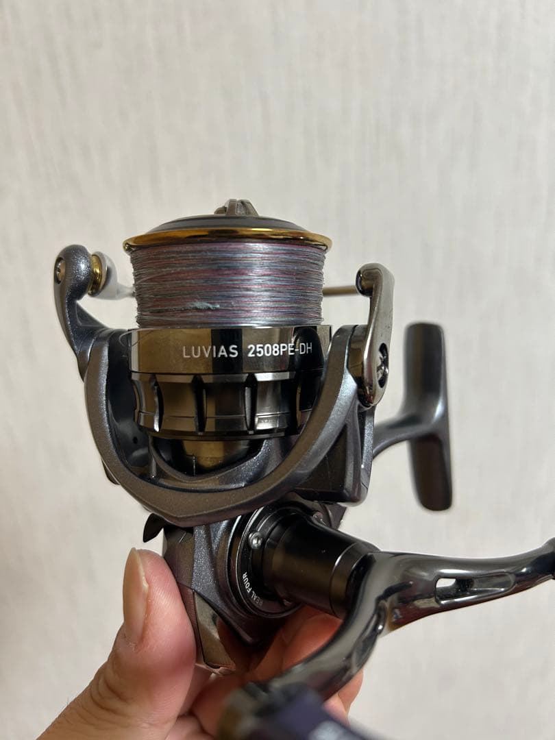 Daiwa 15ルビアス2508PE-DH SLPノブ ゴメクサスバランサー