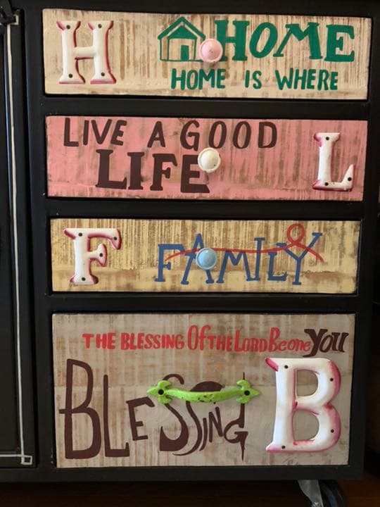 送料込み！　キャビネット　アンティーク風　インダストリアル　アイアン✖️木製