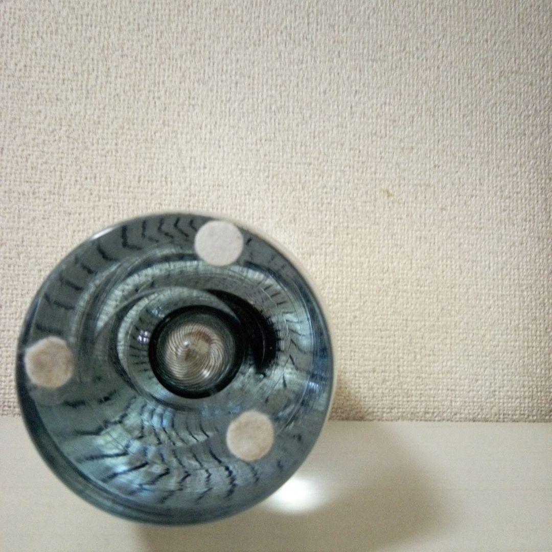 月夜野工房　クリスタルガラス花瓶　フラワーベース　希少