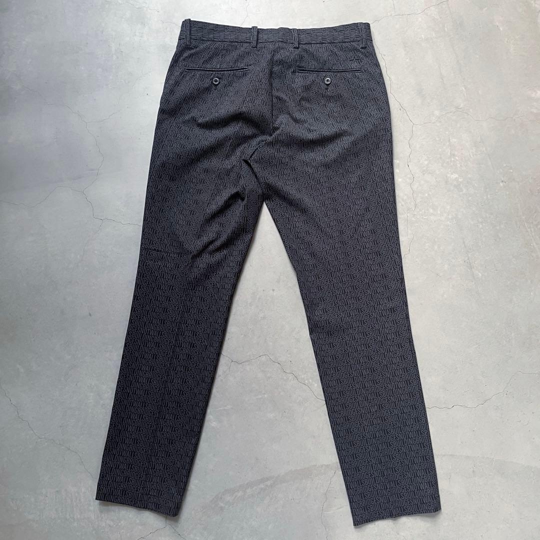 J.LINDEBERG ジェイリンドバーグ ロゴ総柄ロングパンツメンズ30/30