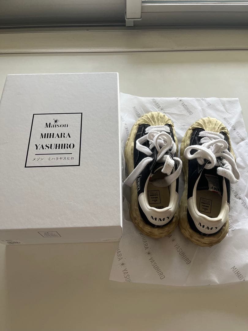 Maison Mihara Yasuhiro スニーカー ブラック/ホワイト