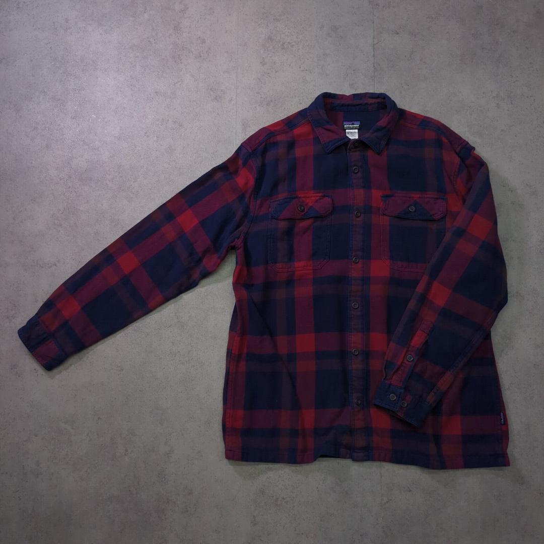 2013年モデル patagonia フィヨルド フランネルシャツ L