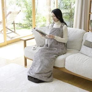 山善　YAMAZEN どこでも着る電気毛布 YKAPP-401E3-GG