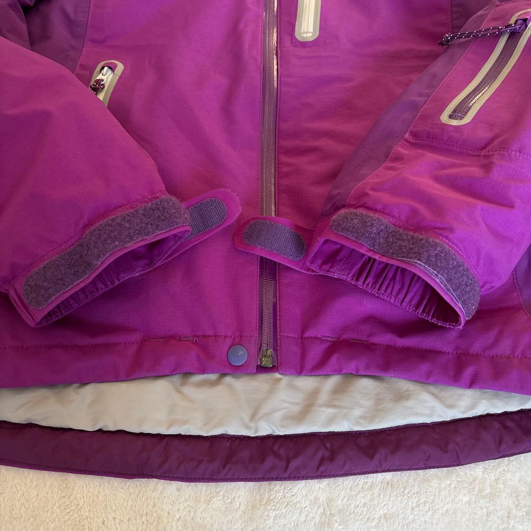 モンベル パウダーライト パーカ 中綿 フード ジャケット スキー アウトドア