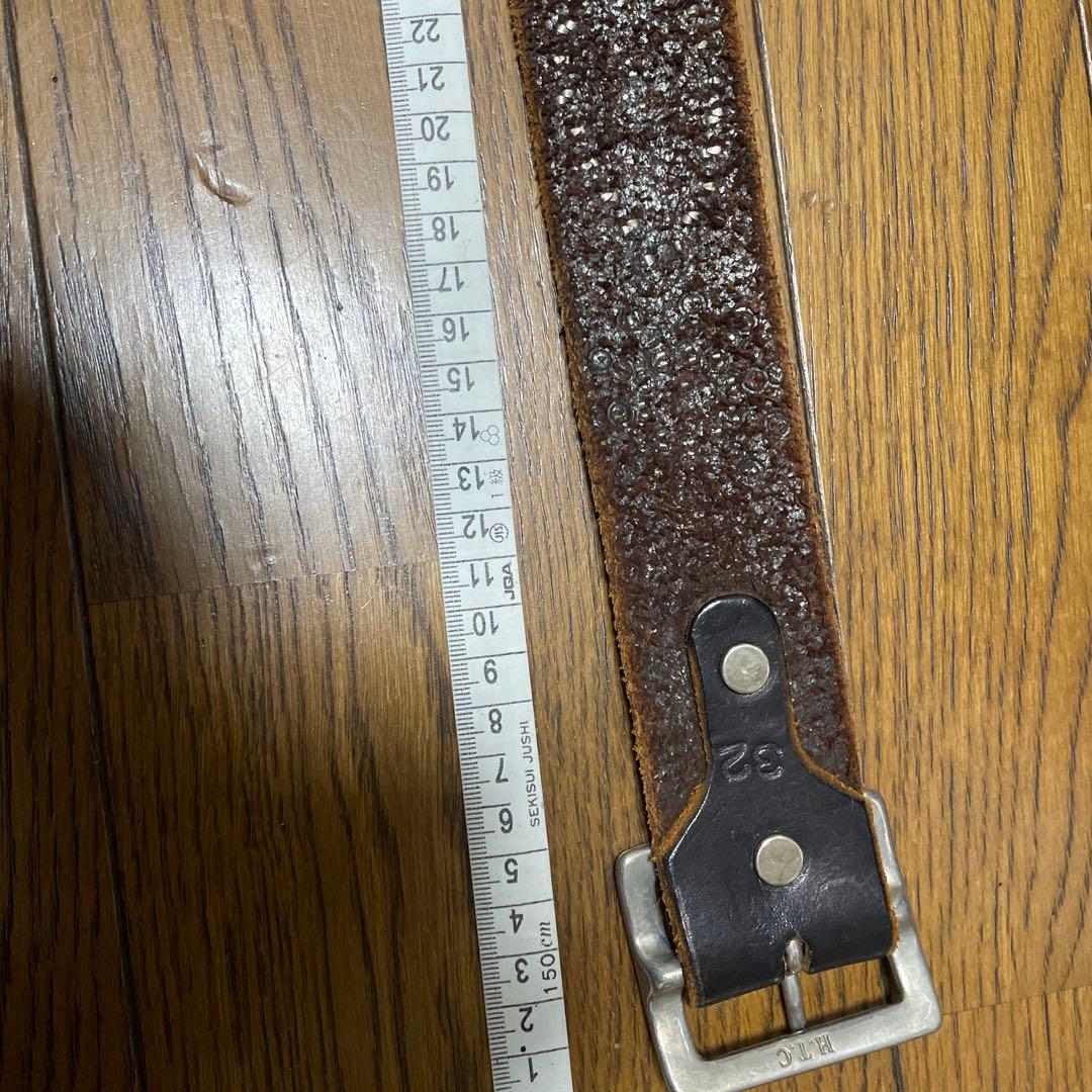 H T Cスタッズベルト　サイズ32 ブラック