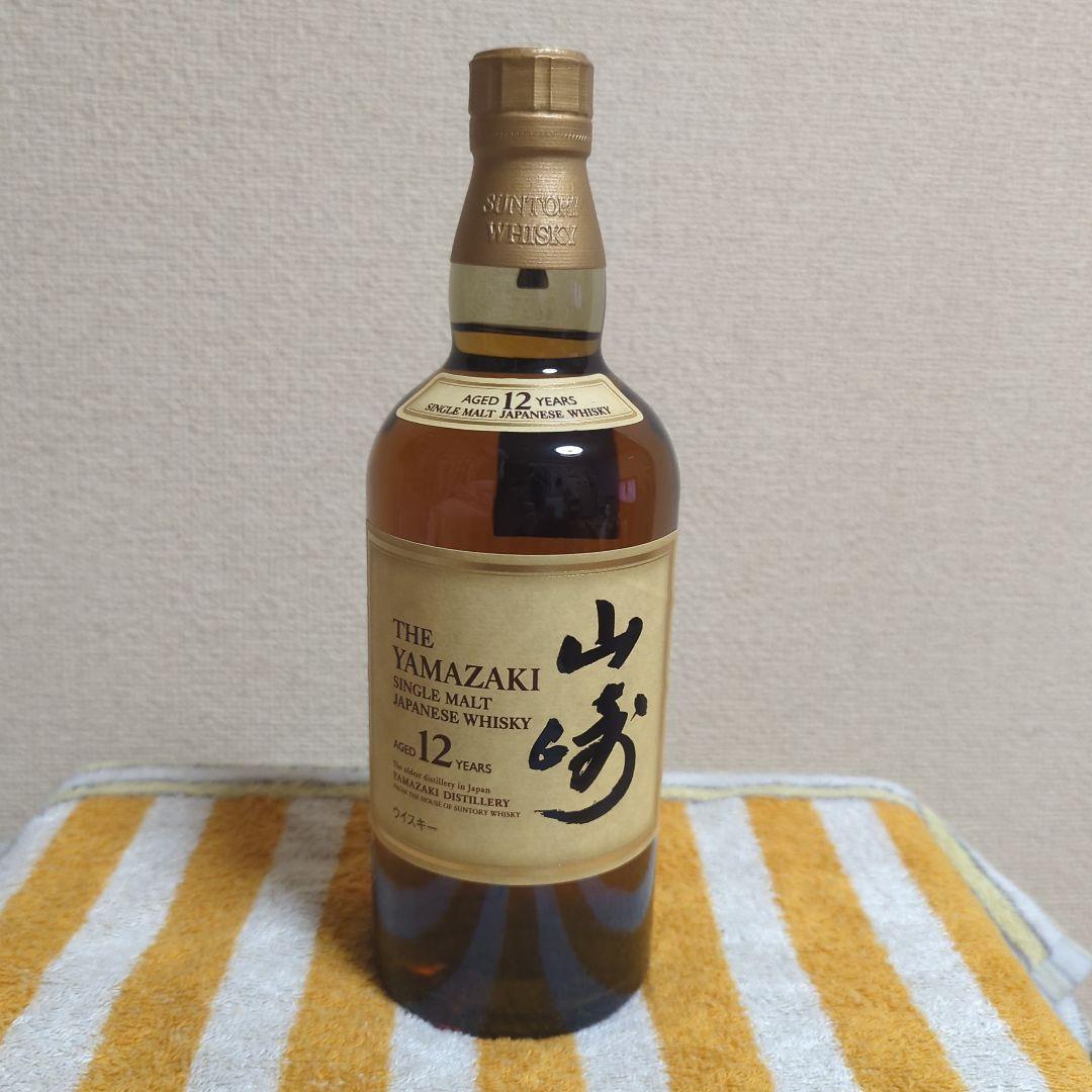 本日のみ山﨑12年700ml箱無し